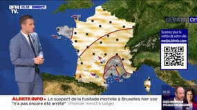 Un ciel voilé sur une grande partie du pays ce mardi, les pluies s'intensifient sur le Sud-Est