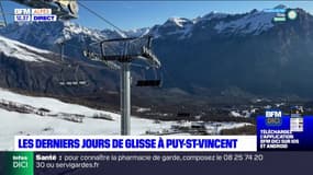 Hautes-Alpes: les derniers jours de glisse à Puy-Saint-Vincent