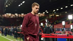Joshua Kimmich avant un match de Ligue des champions avec le Bayern, 12 décembre 2023