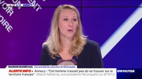 Retraites: Marion Maréchal regrette "la mainmise très forte de l'exécutif" 