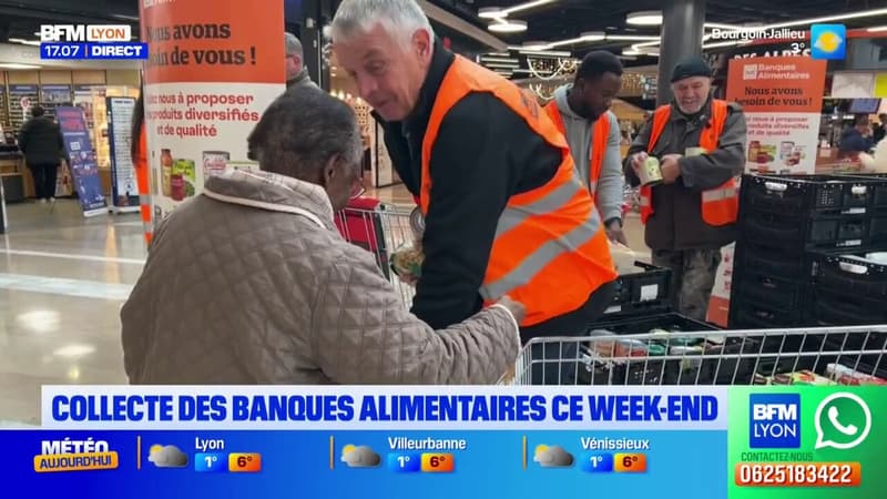 Rhône: des collectes de la banque alimentaire prévues ce week-end