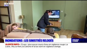 Inondations dans le Pas-de-Calais: des sinistrés relogés par des particuliers ou associations