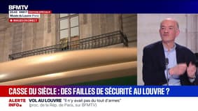 Cambriolage au Louvre: "Ce genre d'attaque est prémédité", explique Alain Bauer, professeur de criminologie