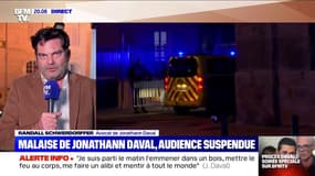 Jonathann Daval a été "évacué a priori après un malaise vagal", selon son avocat