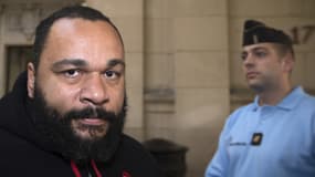 Dieudonné le 13 décembre dernier, lors d'une précédente audience devant le tribunal correctionnel de Paris.