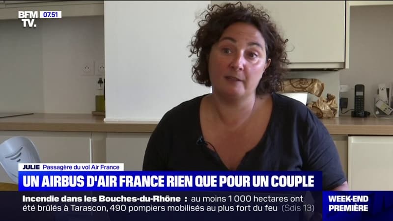 Un couple a voyagé seul dans un Airbus d'Air France de 140 places pour rentrer du Maroc