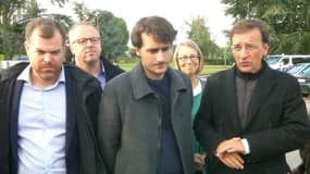 Loup Bureau à son arrivée à Paris dimanche 17 septembre