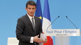 Manuel Valls a aussi justifié le recours aux forces de l'ordre pour lever les blocages