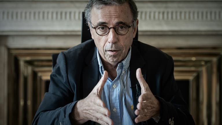 Pierre Hurmic interviewé le 13 juillet 2020 à Bordeaux (Photo d'illustration)