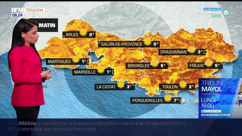 Météo Var: quelques éclaircies sont attendues ce samedi avec 13°C à Toulon