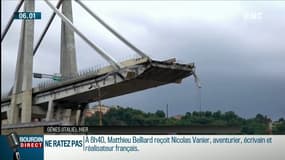 Viaduc écroulé à Gênes: "Je me suis envolé", raconte un survivant 