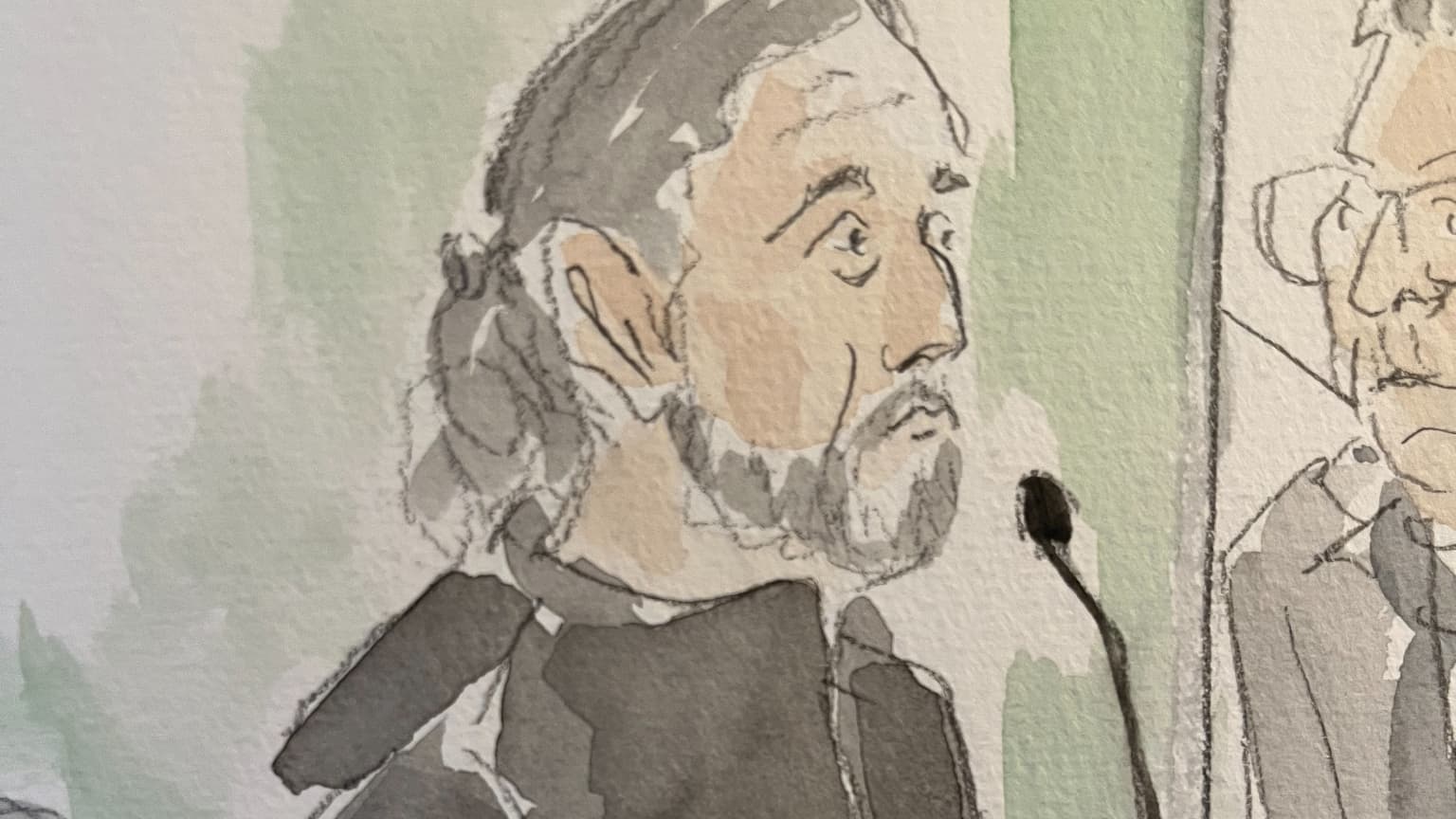 Procès des viols de Mazan: l'accusé Nizar H. Procès des viols de Mazan: l'accusé Nizar H.