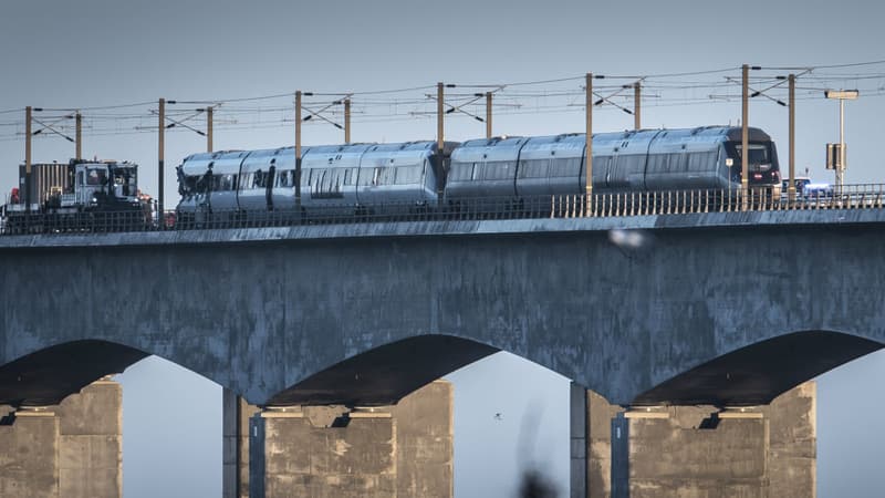 Accident de train sur le Great Belt Bridge au Danemark, le 2 janvier 2018