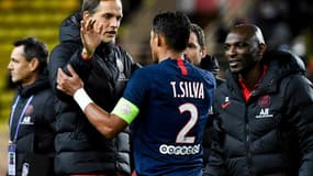 Tuchel et Thiago Silva