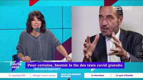 Robert Sebbag donne son avis sur la fin des tests gratuits pour les non-vaccinés : "Le coût des tests, c'est environ 300 millions d'euros par mois."