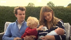 Eilish Mckinney et sa famille (capture d'écran BBC)
