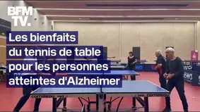 Des cours de ping-pong offerts aux personnes atteintes de la maladie d'Alzheimer 