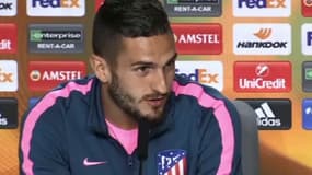 Koke en conférence de presse