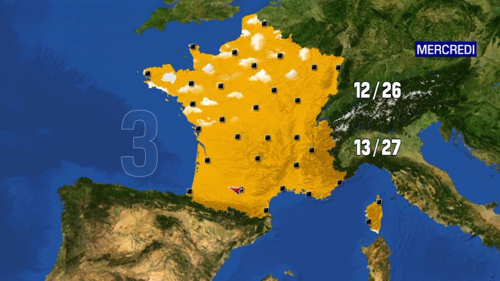 La prévision du mercredi 11 mai 2022 La prévision du mercredi 11 mai 2022