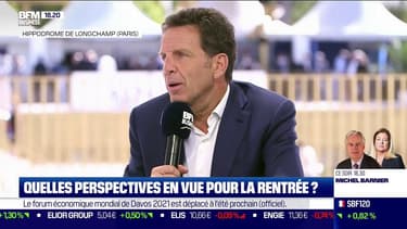 Geoffroy Roux de Bézieux, Président du Medef, était l'invité du Grand journal de l'Eco d'Hedwige Chevrillon