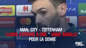City-Tottenham : Lloris s’attend à « une vraie bataille »