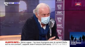 Jean-François Delfraissy explique que le Monulpiravir "réduit d'environ 40% le risque, quand on est infecté, de faire une forme sévère"