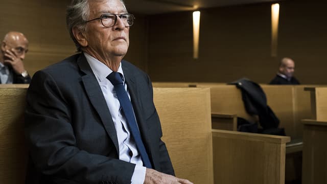 Yvon Collin devant le tribunal correctionnel de Lyon, le 21 septembre 2017.