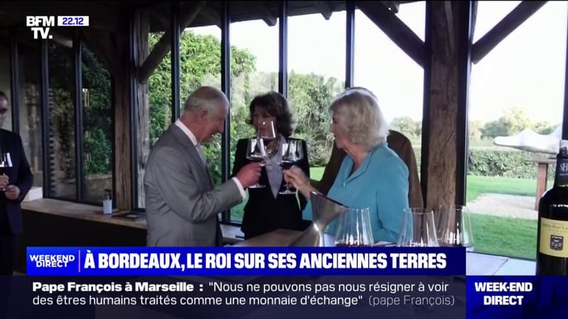 Bordeaux: la troisième et dernière journée de la visite du roi Charles III en France