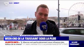Marseille se prépare à passer le week-end de la Toussaint sous la pluie