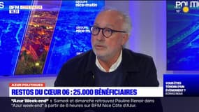 "Une crise inédite": François Chantrait alerte sur la "situation préoccupante" des Restos du cœur dans les Alpes-Maritimes 