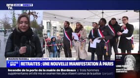 Retraites : une nouvelle manifestation à Paris - 01/04