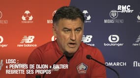 Losc : « Peintres de Dijon » Galtier regrette ses propos 