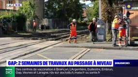 Gap: deux semaines de travaux au passage à niveau