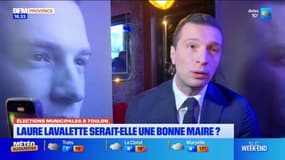 RN: Jordan Bardella soutient Laure Lavalette pour la mairie de Toulon en 2026