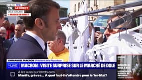  "Moi aussi ça me choque" déclare Emmanuel Macron à propos des salaires des "grands PDG"