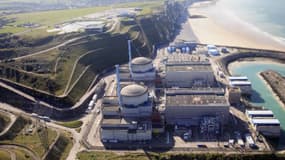 La centrale nucléaire de Penly (Seine-Maritime)
