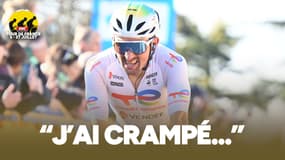 Tour de France (E11) : “J’ai crampé…”, Mathieu Burgaudeau très déçu de sa 8e place