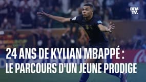 24 ans de Kylian Mbappé: le parcours de ce jeune prodige du ballon rond