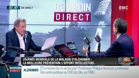 Maladie d'Alzheimer: "Il faut protéger le cerveau du tabac, de l'alcool, des drogues qui vont l'abîmer"