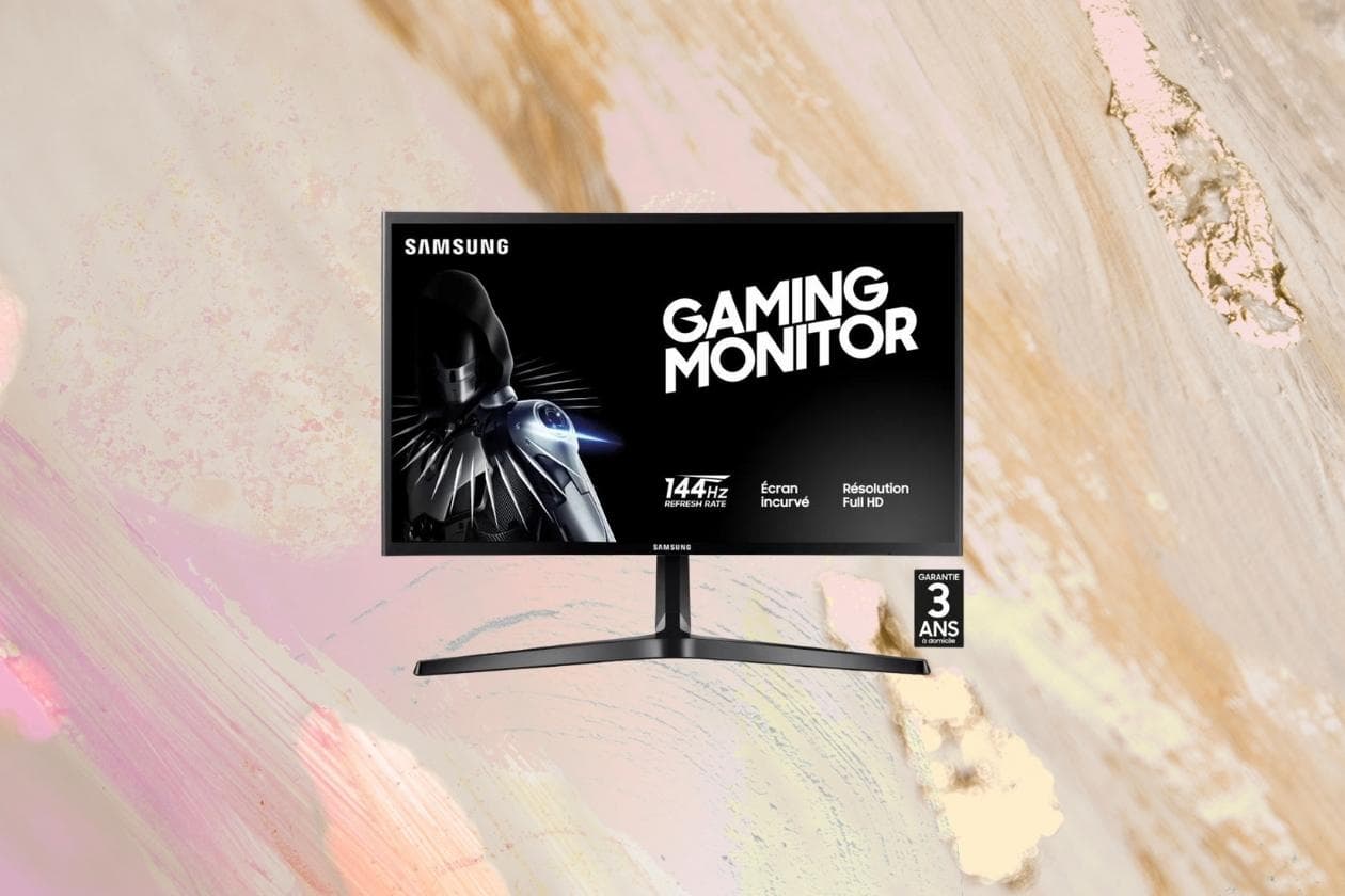 Samsung lance un écran de PC incurvé pour gamers à 330 euros