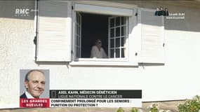 Interdire à une partie de la population de sortir parce qu'elle est âgée, "c'est inconstitutionnel et totalement inacceptable", juge le professeur Axel Kahn