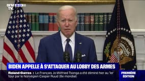 Joe Biden: "J'avais espéré qu'en devenant président, je n'aurais pas à me retrouver dans cette situation encore une fois. Un nouveau massacre. Uvalde, Texas"