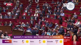 Budget/François Bayrou: qui pour voter la censure ? 