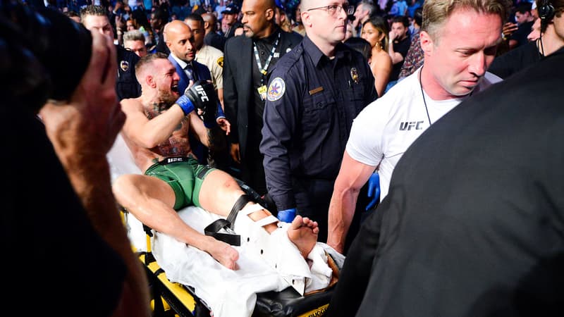 UFC: l'entraîneur de McGregor décrit le moment exact où il s'est cassé la jambe