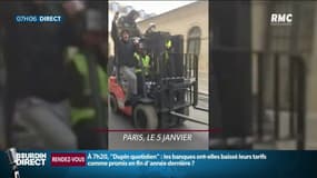Entrée du ministère de Benjamin Griveaux défoncée: ce que l'on sait des "gilets jaunes" interpellés