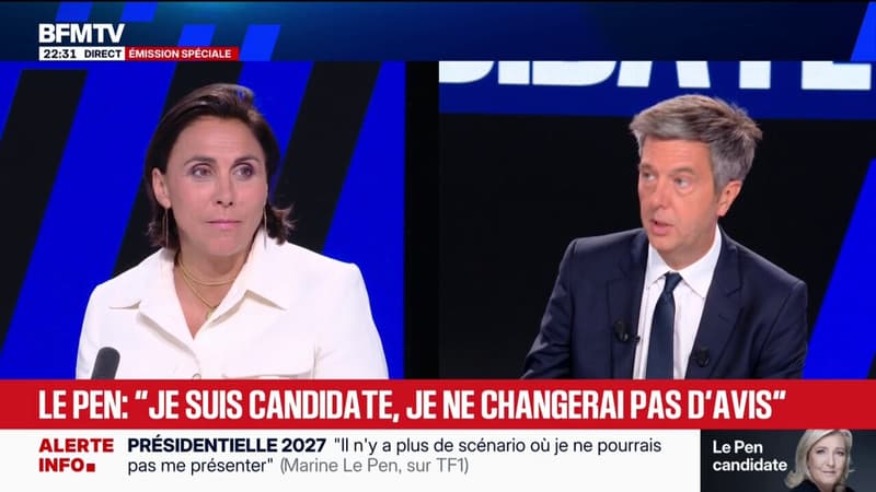 "Le seul risque qu'elle prend est de gagner l'élection présidentielle", estime Laure Lavalette, porte-parole du Rassemblement national
