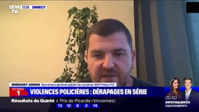 Producteur violemment frappé: pour Grégory Joron (SGP Police FO), la suspension des policiers est une "mesure conservatoire équilibrée"