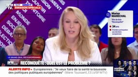 Européennes: Marion Maréchal est "sûre" que la liste Reconquête aura "plus" d'élus que prévu dans les sondages