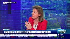 Gaëtane Meslin : Omicron, un casse-tête pour les entreprises - 23/12