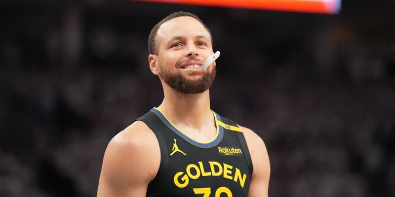 Stephen Curry lors du match Minnesota-Golden State (88-99, play-offs NBA), le 6 mai 2025